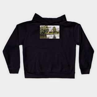 Across The Thames At Lechlade Kids Hoodie